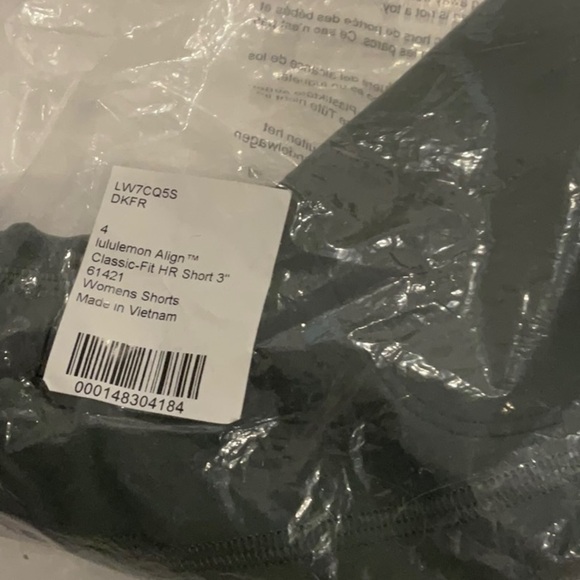 C - Lululemon Align Classic-Fit High-Rise Short 3" - Picture 5 of 5